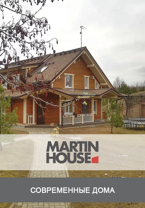 Современные деревянные дома от Martin House